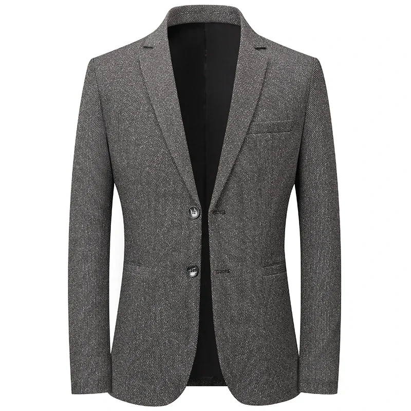 BROWON Brand Spring Autumn Casual Men Suit Jackets Blazer Hombre Slim Fit Gray Color Wedding Party Blazer Costume Homme
BROWON Brand Spring Autumn Casual Men Suit Jackets Blazer Hombre Slim Fit Gray Color Wedding Party Blazer Costume Homme
