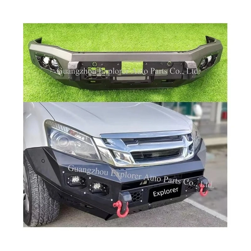 Steel Front Bumper With LED Suit For Dmax 2017-2019 With Winch Bracket Auto Exterior Accessories Front Bumper Bar
Steel Front Bumper With LED Suit For Dmax 2017-2019 With Winch Bracket Auto Exterior Accessories Front Bumper Bar