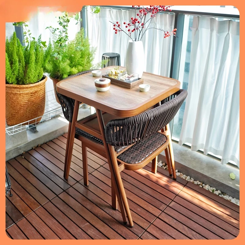 Balcony tea table three-piece outdoor open-air garden rattan storage waterproof one table and two chairs combination
Balcony tea table three-piece outdoor open-air garden rattan storage waterproof one table and two chairs combination