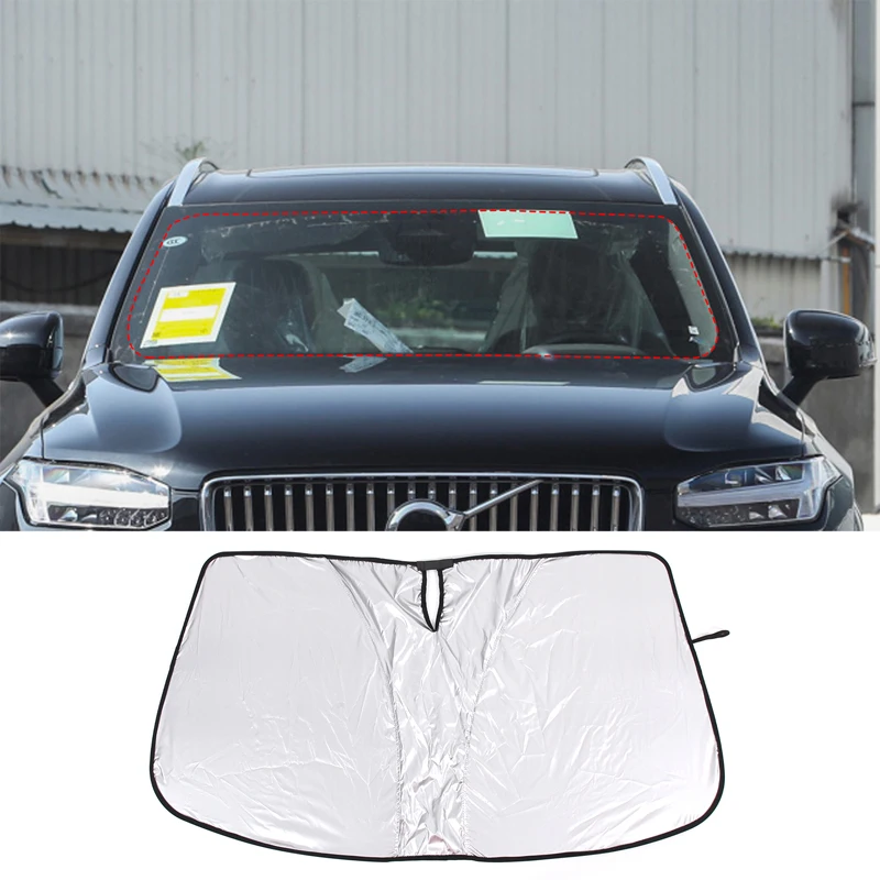 Front Window Sun Protector Cover Front Windshield Sunshade Car Sun Visors Car Glass Heat Shield For Volvo XC90 P5 2015-2026
Front Window Sun Protector Cover Front Windshield Sunshade Car Sun Visors Car Glass Heat Shield For Volvo XC90 P5 2015-2026