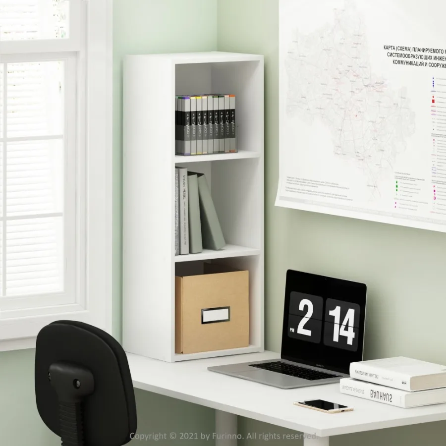 Pasir 3-Tier No Tool Assembly Open Shelf Bookcase White
Pasir 3-Tier No Tool Assembly Open Shelf Bookcase White
