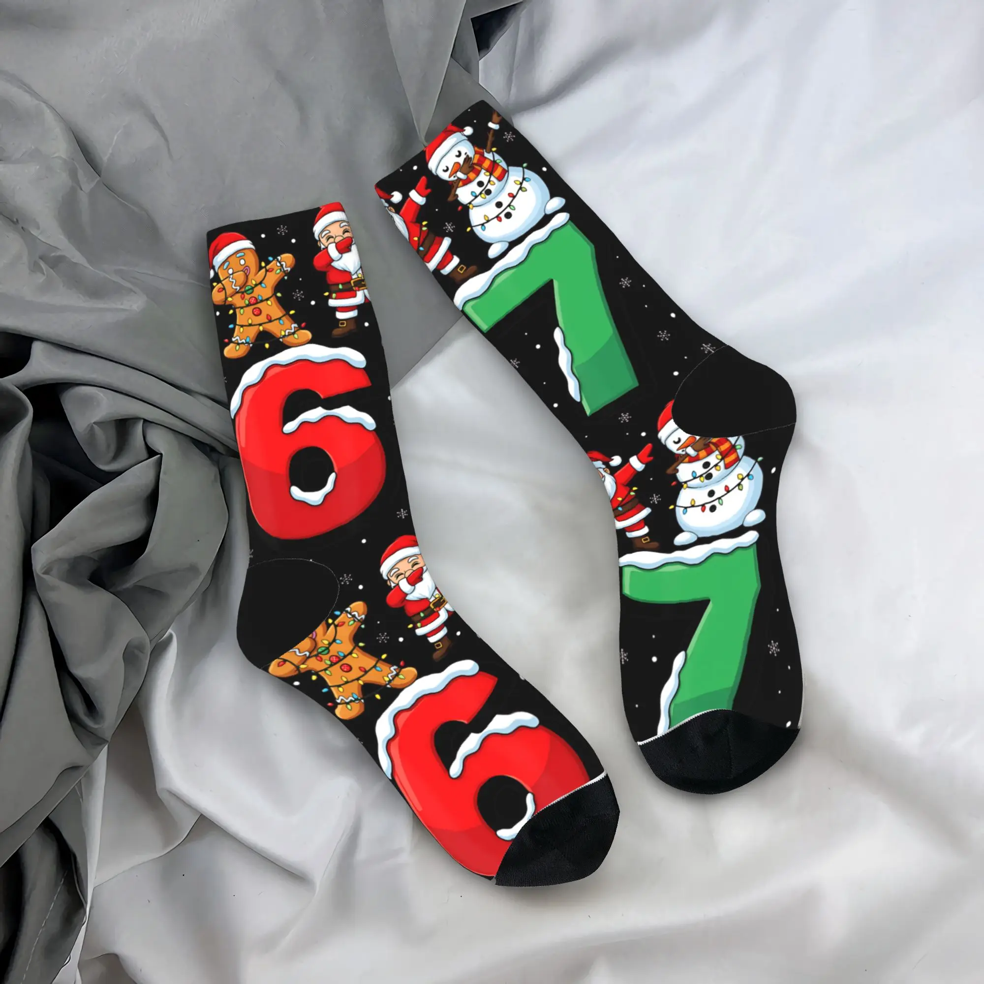 Забавные рождественские чулки Six Seven 6 7 Gen Z Alpha Meme, теплые мягкие модные носки, зимние нескользящие дизайнерские носки для бега, подарок
Забавные рождественские чулки Six Seven 6 7 Gen Z Alpha Meme, теплые мягкие модные носки, зимние нескользящие дизайнерские носки для бега, подарок