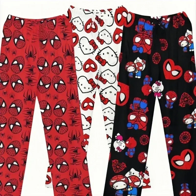 Новейшие хлопковые свободные женские пижамные штаны Hello Kitty, пижамные брюки, женские и мужские штаны для сна, одежда для отдыха, весенние штаны для сна для девочек
Новейшие хлопковые свободные женские пижамные штаны Hello Kitty, пижамные брюки, женские и мужские штаны для сна, одежда для отдыха, весенние штаны для сна для девочек