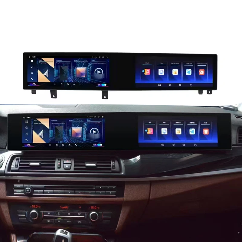 Двойной интерактивный экран Android Touch Carplay 360 GPS-навигация Радио Bluetooth для серии 5 F10 F11 F18 2010-2017 DSP
Двойной интерактивный экран Android Touch Carplay 360 GPS-навигация Радио Bluetooth для серии 5 F10 F11 F18 2010-2017 DSP