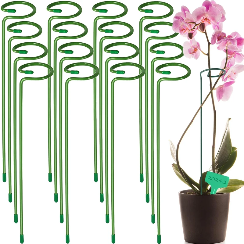 Flower Plant Support Stakes Reusable Metal Plants Trellis Support Rods Tomatoes Lily Orchid Anti-dropping Sticks Garden Tools
Flower Plant Support Stakes Reusable Metal Plants Trellis Support Rods Tomatoes Lily Orchid Anti-dropping Sticks Garden Tools