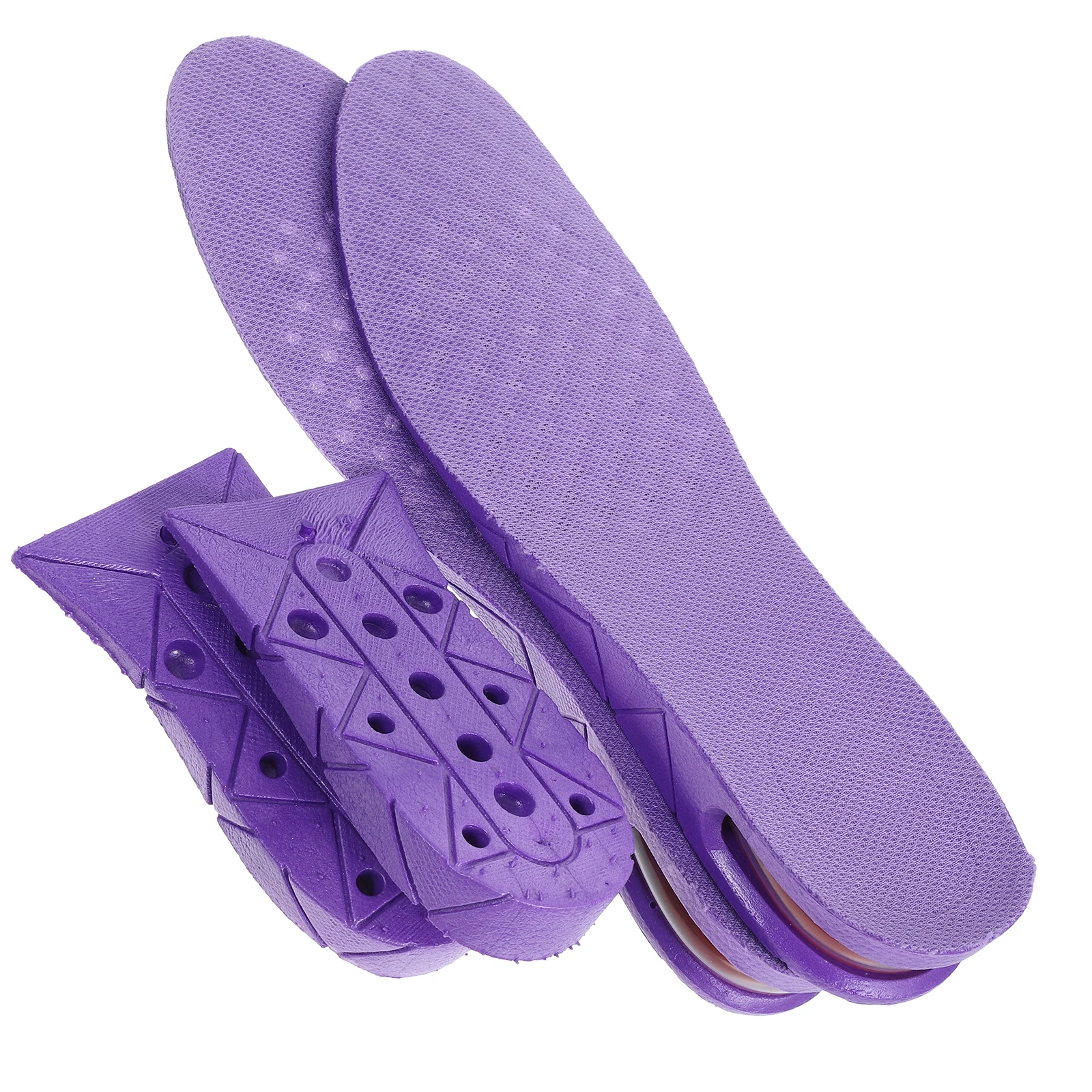 Heightening Insoles PVC 225-270mm Trim-to-Fit Breathable Heel Cushion Inserts for Shoes Sneakers Boots
Heightening Insoles PVC 225-270mm Trim-to-Fit Breathable Heel Cushion Inserts for Shoes Sneakers Boots
