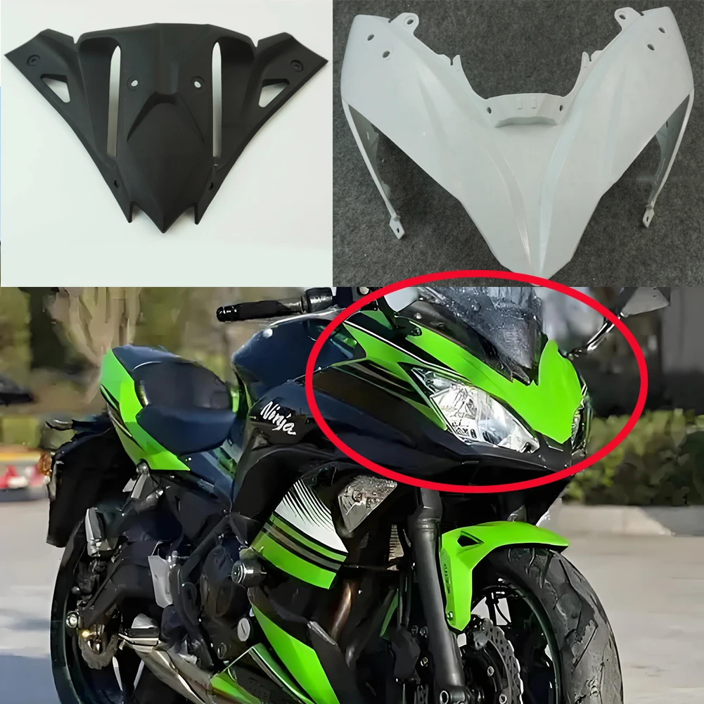 Unpainted White Upper Front Cowl Nose Fairing For Kawasaki Ninja 650 EX650 ER6F 2017 2018 2019
Unpainted White Upper Front Cowl Nose Fairing For Kawasaki Ninja 650 EX650 ER6F 2017 2018 2019