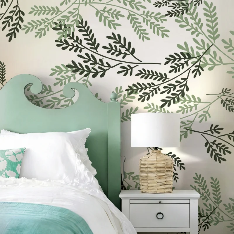 Трафарет для рисования с крупными листьями и ветвями, минималистичный узор с колосовидными цветами, многоразовый цветочный шаблон, декор для мебели и дома
Трафарет для рисования с крупными листьями и ветвями, минималистичный узор с колосовидными цветами, многоразовый цветочный шаблон, декор для мебели и дома