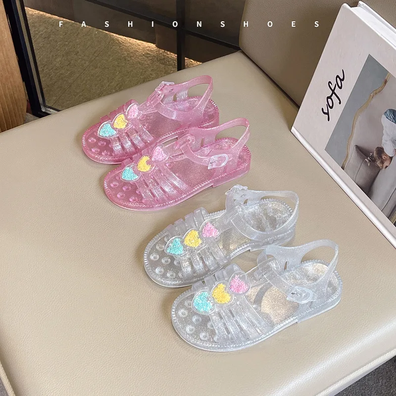 Fashion Plus Size Girls' Shoes 2026summer New Kids Sandals Simple Versatile Girls' Jelly Shoes Comfort Non Slip Child Beach Shoe
Fashion Plus Size Girls' Shoes 2026summer New Kids Sandals Simple Versatile Girls' Jelly Shoes Comfort Non Slip Child Beach Shoe