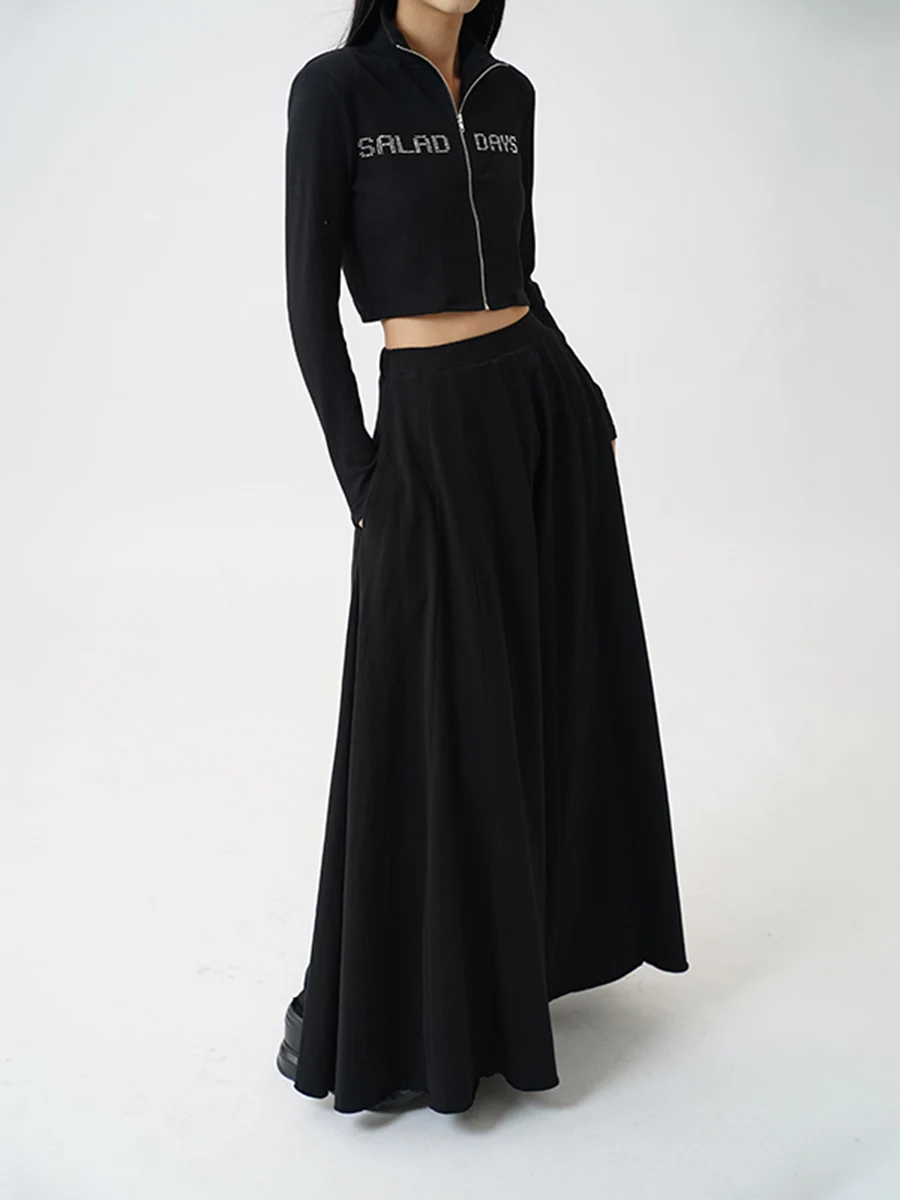 Юбка WENYU с высокой талией, утягивающая, длинная, черная, А-силуэт, универсальная, осенняя, новая модель, женская модная юбка макси
Юбка WENYU с высокой талией, утягивающая, длинная, черная, А-силуэт, универсальная, осенняя, новая модель, женская модная юбка макси