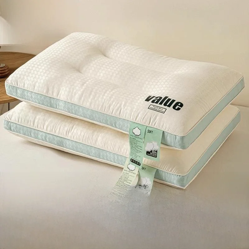 Ultra-Soft Hotel-Grade Pillow Core Home Use Neck Support Sleep Aid Set of Two for Students Dormitory Cloud Antibacterial Pill...
Ultra-Soft Hotel-Grade Pillow Core Home Use Neck Support Sleep Aid Set of Two for Students Dormitory Cloud Antibacterial Pill...