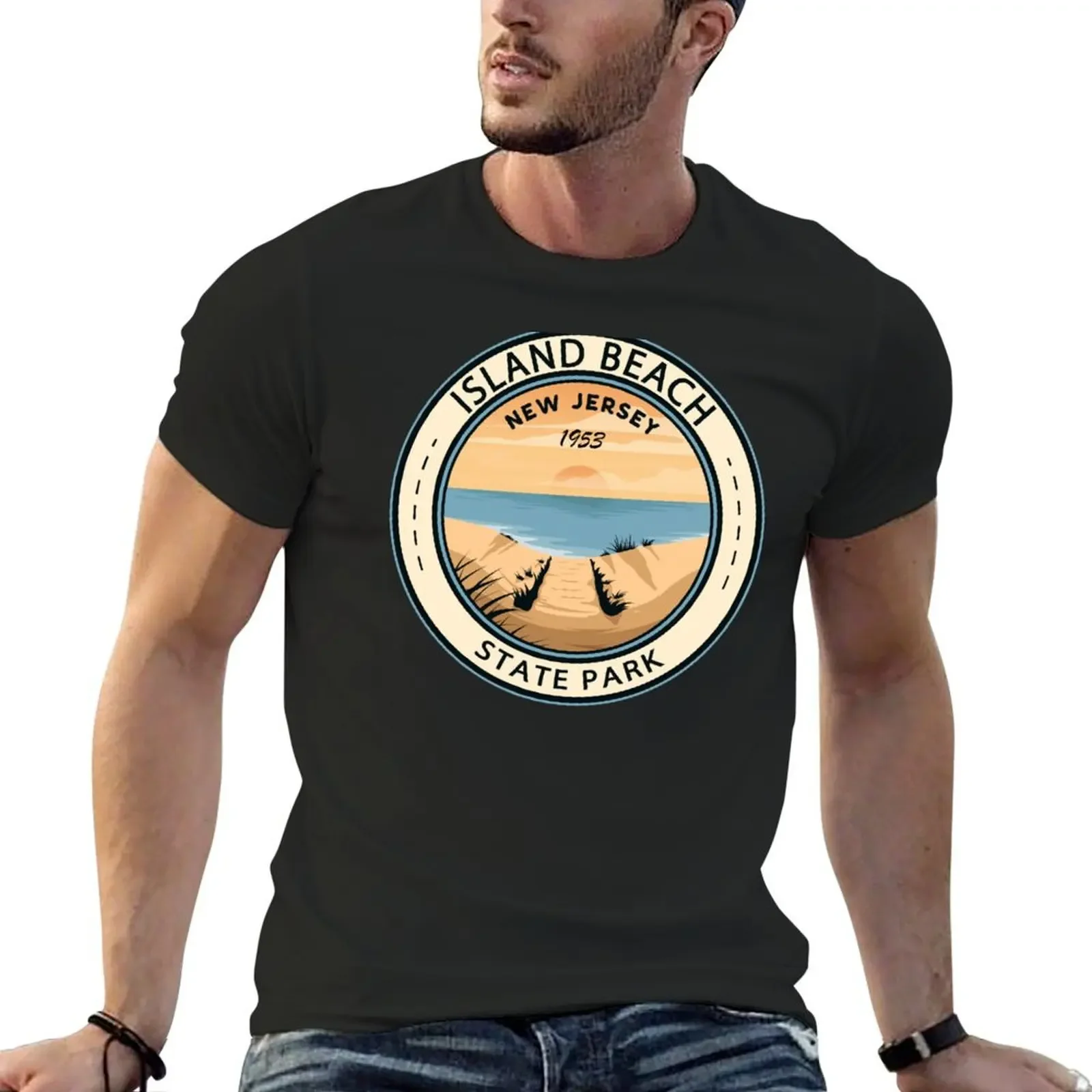 Island Beach State Park New Jersey Badge T-Shirt blue archive anime tshirt plain mens t shirts top quality
Island Beach State Park New Jersey Badge T-Shirt blue archive anime tshirt plain mens t shirts top quality