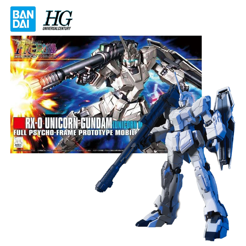 Original Bandai Gundam HGUC RX-0 Unicorn Gundam Unicorn Mode Collection Mobile Figure Assembly Anime Model Toys Gifts for Boys
Original Bandai Gundam HGUC RX-0 Unicorn Gundam Unicorn Mode Collection Mobile Figure Assembly Anime Model Toys Gifts for Boys