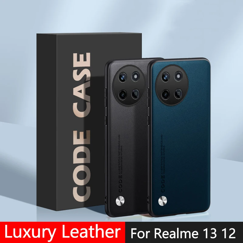 Luxury Case For Realme 13 12 Pro Plus Silicone Leather Pattern Shockproof Phone Protective Soft Back Cover
Luxury Case For Realme 13 12 Pro Plus Silicone Leather Pattern Shockproof Phone Protective Soft Back Cover