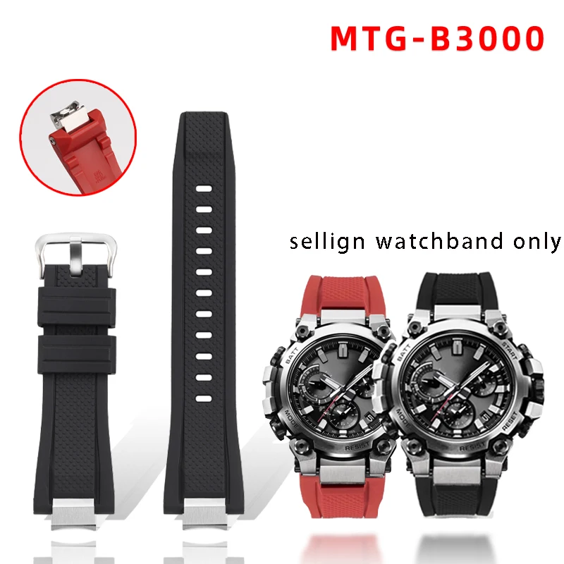 DIY waterproof silicone watch strap for Casio Undead Bird MTG-B3000 silicone watch strap for men, modified quick release bracele
DIY waterproof silicone watch strap for Casio Undead Bird MTG-B3000 silicone watch strap for men, modified quick release bracele