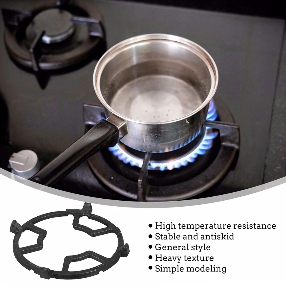 2pcs Cast Iron Stove Rack Wok Ring Kitchen Accessory Bracket Heat Resistant Gas Burner Grate Pan Holder
2pcs Cast Iron Stove Rack Wok Ring Kitchen Accessory Bracket Heat Resistant Gas Burner Grate Pan Holder
