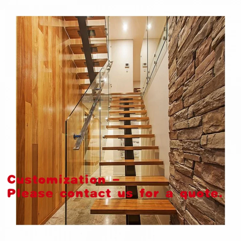 Customize.Modern Decorative Floating Wood Stairs with Stringer
Customize.Modern Decorative Floating Wood Stairs with Stringer