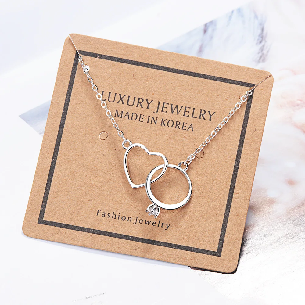 925 Sterling Silver Ring Heart Necklaces For Women Wedding Luxury Fine Jewelry Accessories Wholesale Everything
925 Sterling Silver Ring Heart Necklaces For Women Wedding Luxury Fine Jewelry Accessories Wholesale Everything