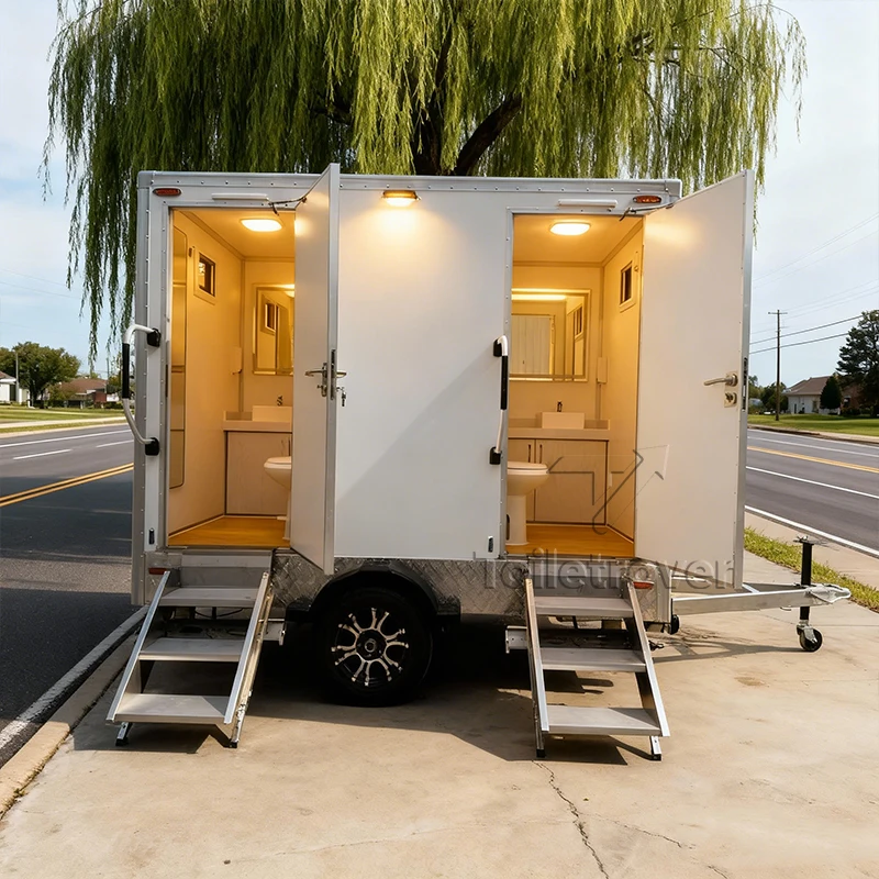 Stainless Steel Vip Mobile Toilet Trailer Luxury Bathroom Trailers Outdoor Portable Restrooms Trailer with Window
Stainless Steel Vip Mobile Toilet Trailer Luxury Bathroom Trailers Outdoor Portable Restrooms Trailer with Window