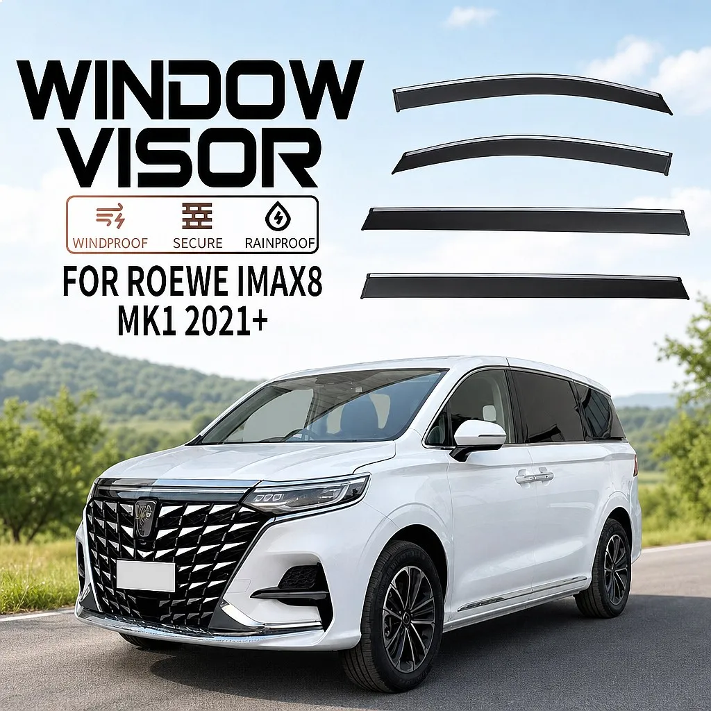 For Roewe iMAX8 2021+ Window Visor Rain Sun Shade Car Awning Shelter Auto Accessories Styling
For Roewe iMAX8 2021+ Window Visor Rain Sun Shade Car Awning Shelter Auto Accessories Styling
