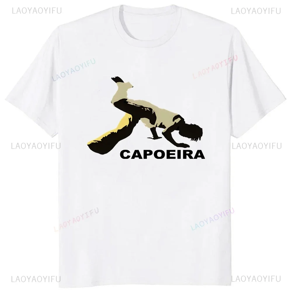 Vintage Printed T-shirt Brazilian War Dance Capoeira Short Sleeve T-shirt Summer Trend Unisex Shirt Pattern Large T-shirt
Vintage Printed T-shirt Brazilian War Dance Capoeira Short Sleeve T-shirt Summer Trend Unisex Shirt Pattern Large T-shirt
