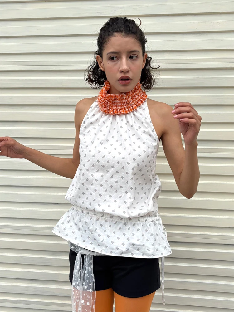 UnsocialNight Summer New Original Design Women's Tank Top Star Print Waist-Cinching Hem Svel Commute Sle Cotton Blend
UnsocialNight Summer New Original Design Women's Tank Top Star Print Waist-Cinching Hem Svel Commute Sle Cotton Blend