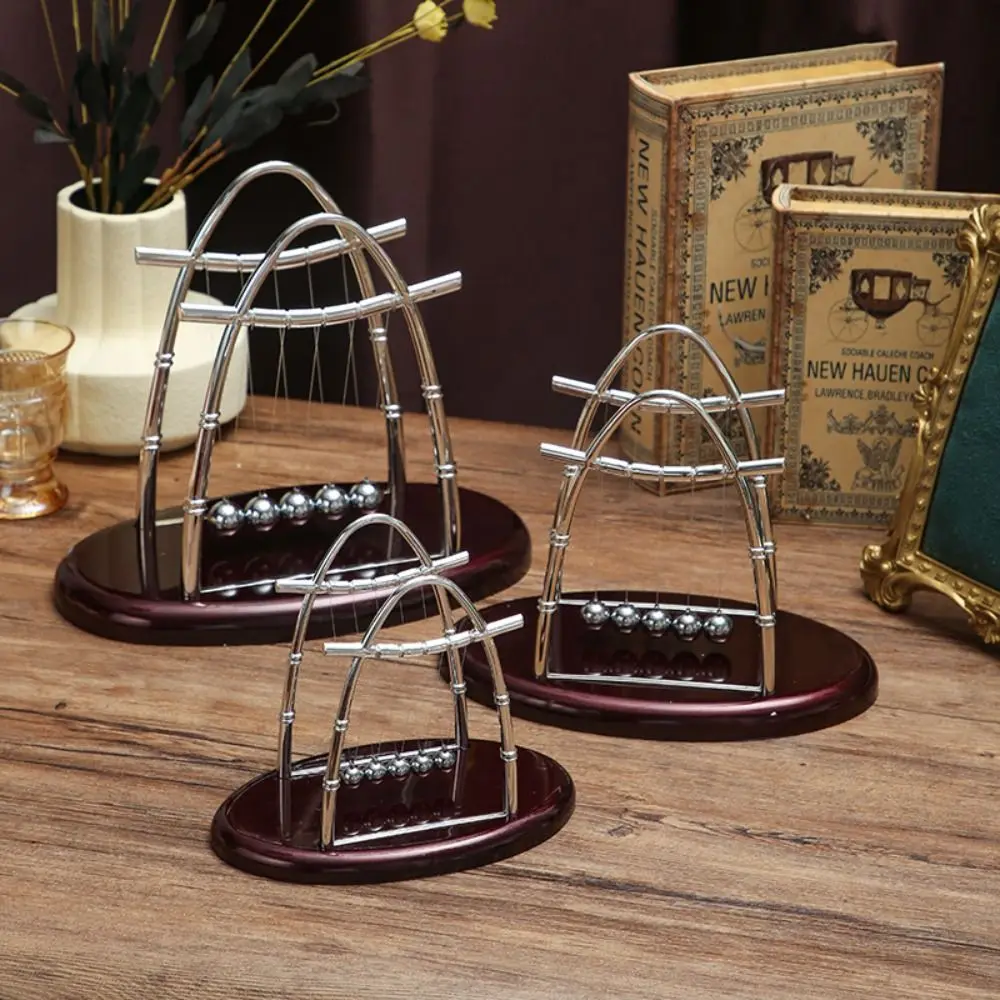 Physics Science Pendulum Cradle Decor Desktop Toys Home Decoration Metal Pendulum Ball Educational Fun Development
Physics Science Pendulum Cradle Decor Desktop Toys Home Decoration Metal Pendulum Ball Educational Fun Development