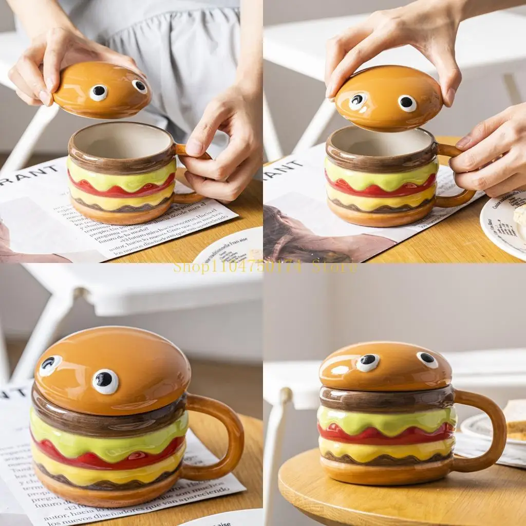 Creative Ceramic Coffee Mugs Hamburger Print Under Glaze Hand Painted 300ml Gift top sale
Creative Ceramic Coffee Mugs Hamburger Print Under Glaze Hand Painted 300ml Gift top sale