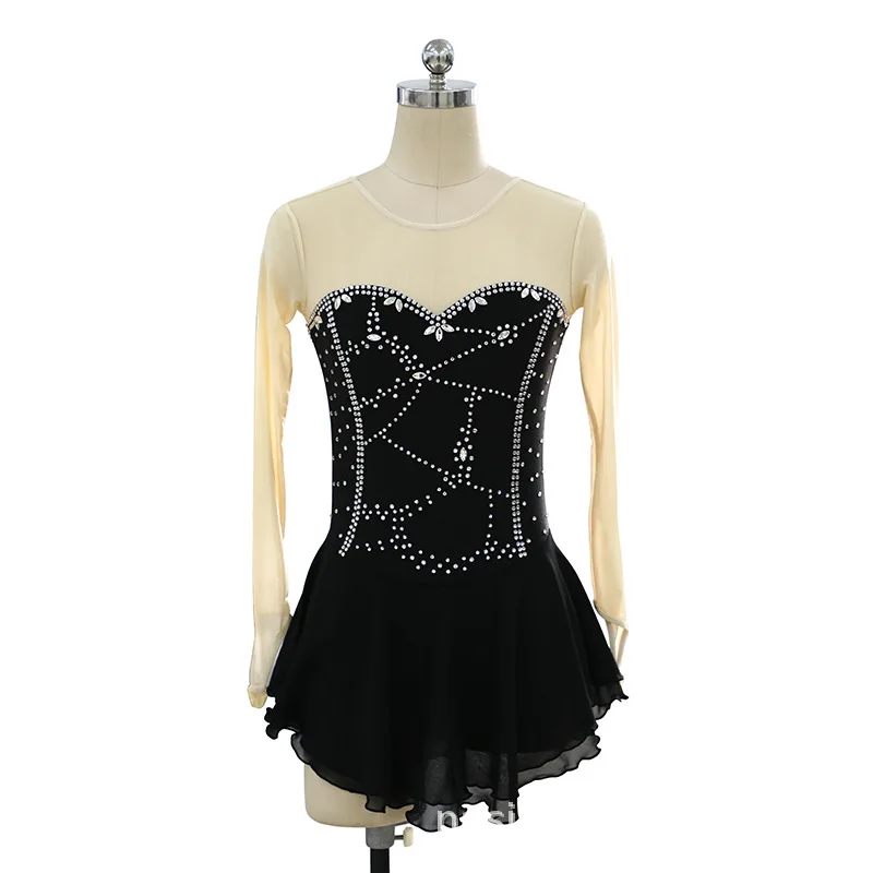 customized children's adult figure skating costume girls' performance costume competition grading dress 16 color optional nylon
customized children's adult figure skating costume girls' performance costume competition grading dress 16 color optional nylon