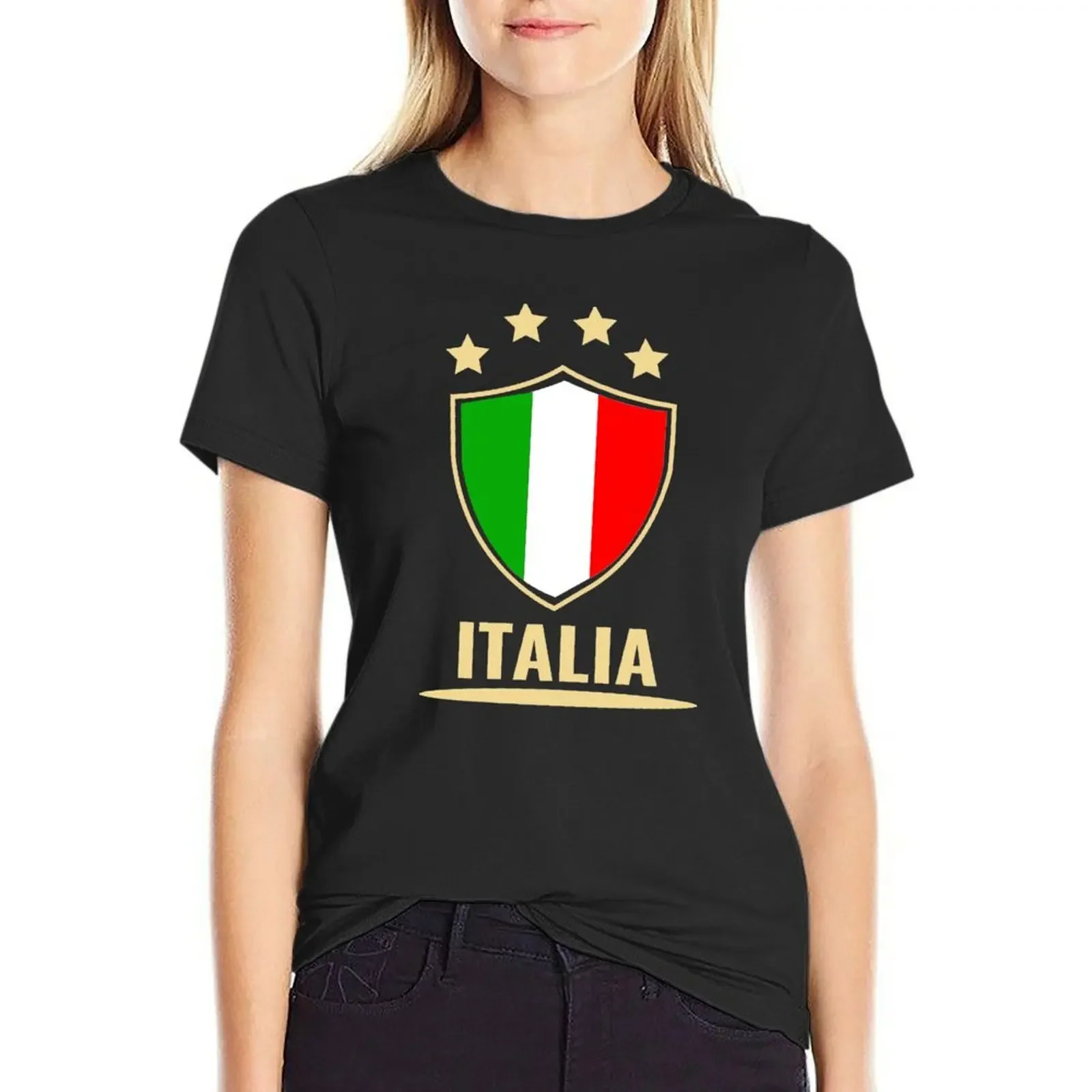 ITALIA 2021 Italy Jersey Football Fan T-Shirt lady clothes korean fashion hippie clothes t-shirts for Women graphic tees funny
ITALIA 2021 Italy Jersey Football Fan T-Shirt lady clothes korean fashion hippie clothes t-shirts for Women graphic tees funny