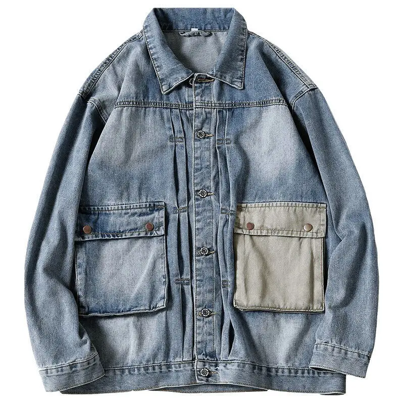 New Men's Denim Jackets Vintage Classic Style Motor&bicyle Spring Jacket Men Slim Stretch Cotton Casual Jeans Coats Male A34
New Men's Denim Jackets Vintage Classic Style Motor&bicyle Spring Jacket Men Slim Stretch Cotton Casual Jeans Coats Male A34
