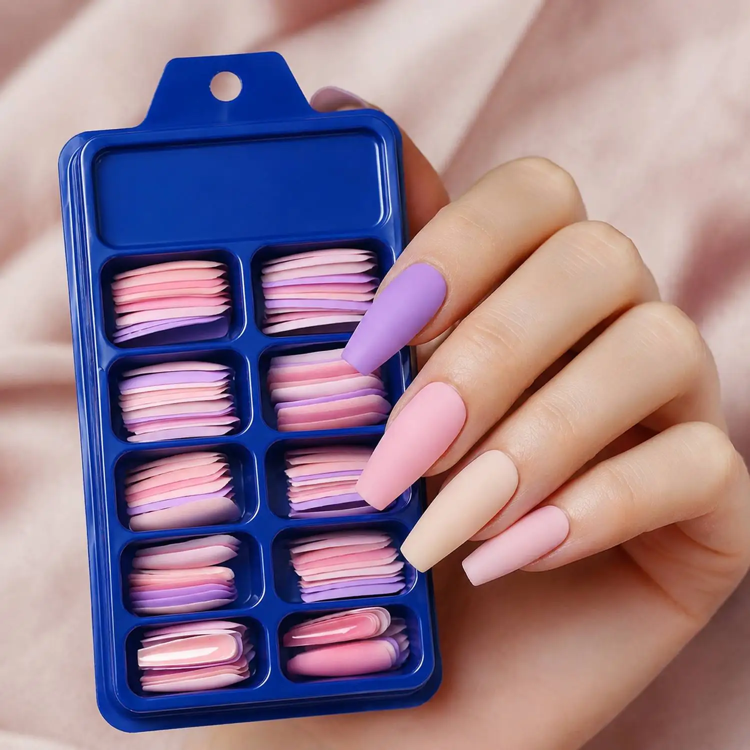 1Box Powder Matte Long Trapezoid Press On Nails Pastel Mix Long Trapezoid Fake Nails Fashion Trend Long Trapezoid False Nails
1Box Powder Matte Long Trapezoid Press On Nails Pastel Mix Long Trapezoid Fake Nails Fashion Trend Long Trapezoid False Nails