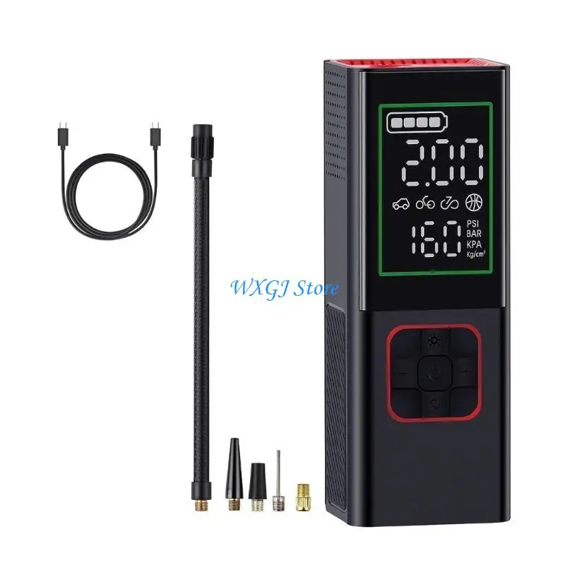 37JE Electrical 25 Cylinder Wireless Tire Inflator Digital Display Air Compressor Car Motorbike Electric Tyre Inflatable
37JE Electrical 25 Cylinder Wireless Tire Inflator Digital Display Air Compressor Car Motorbike Electric Tyre Inflatable