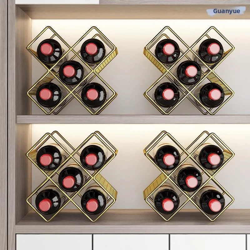 Diamond-Shaped Wine Rack Display Piece Slanted Home Storage Wine Grid Stand Iron Material Compact Size 18cm
Diamond-Shaped Wine Rack Display Piece Slanted Home Storage Wine Grid Stand Iron Material Compact Size 18cm