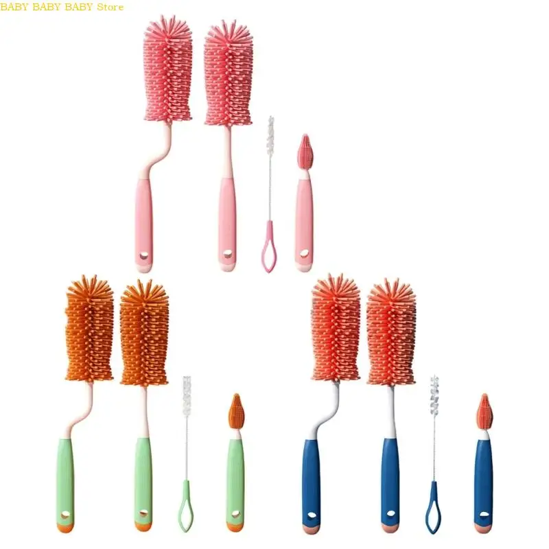 Complete Infant Bottle Brush with Head Design Various Brush Types for Deep Cleaning Bottles Nipples Tiny Component
Complete Infant Bottle Brush with Head Design Various Brush Types for Deep Cleaning Bottles Nipples Tiny Component