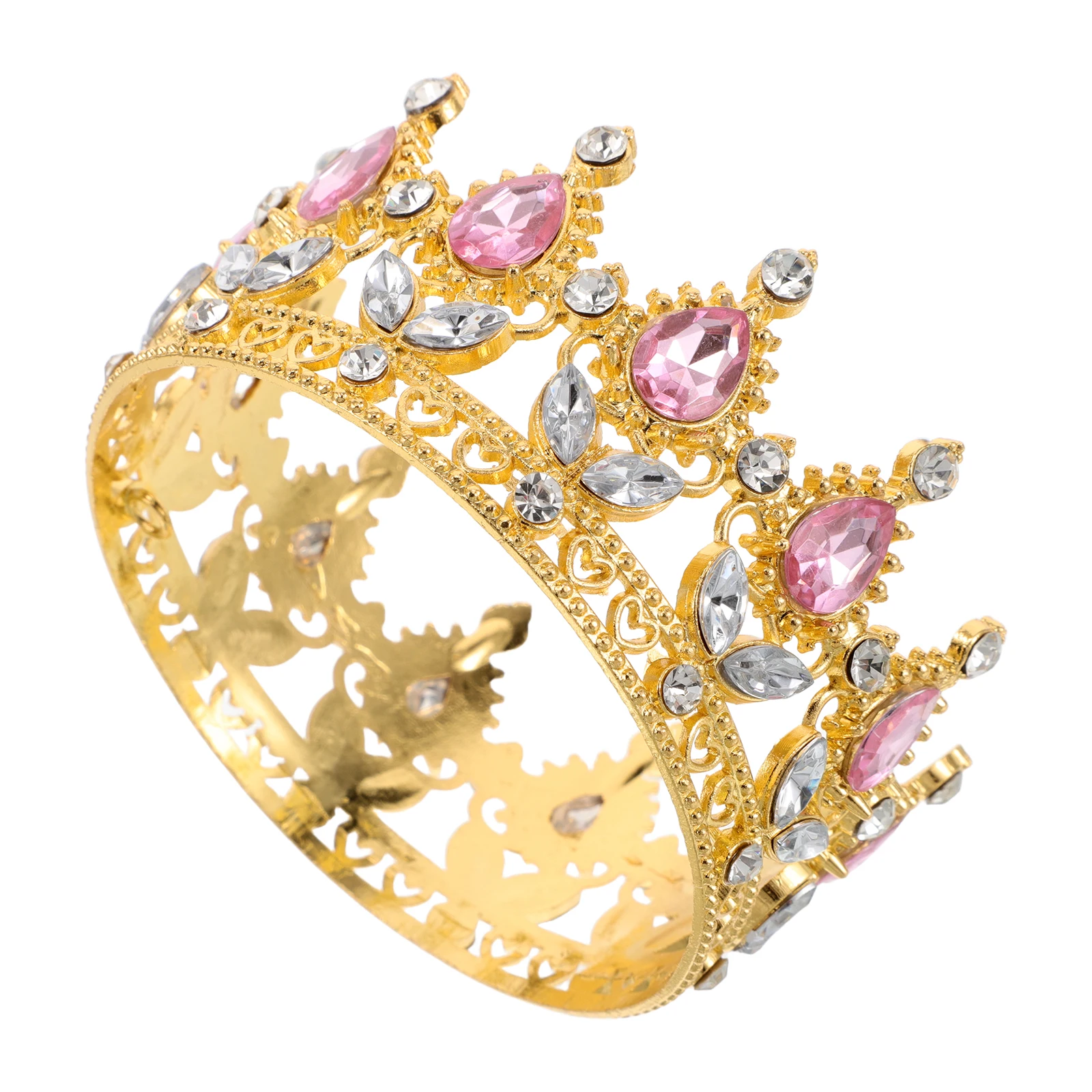 Bridal Crown Hair Wedding Headpiece Accessories for Women Wedding Party Elegant Rhinestones Zinc Alloy Bride Girls
Bridal Crown Hair Wedding Headpiece Accessories for Women Wedding Party Elegant Rhinestones Zinc Alloy Bride Girls