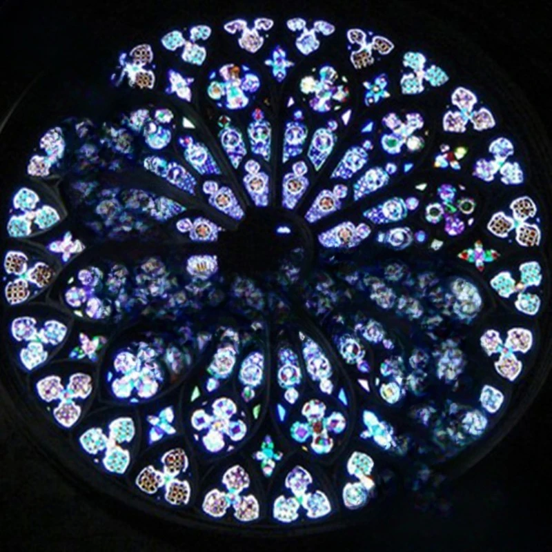 Colored inlaid glass church Stained glass hand-painted church
Colored inlaid glass church Stained glass hand-painted church