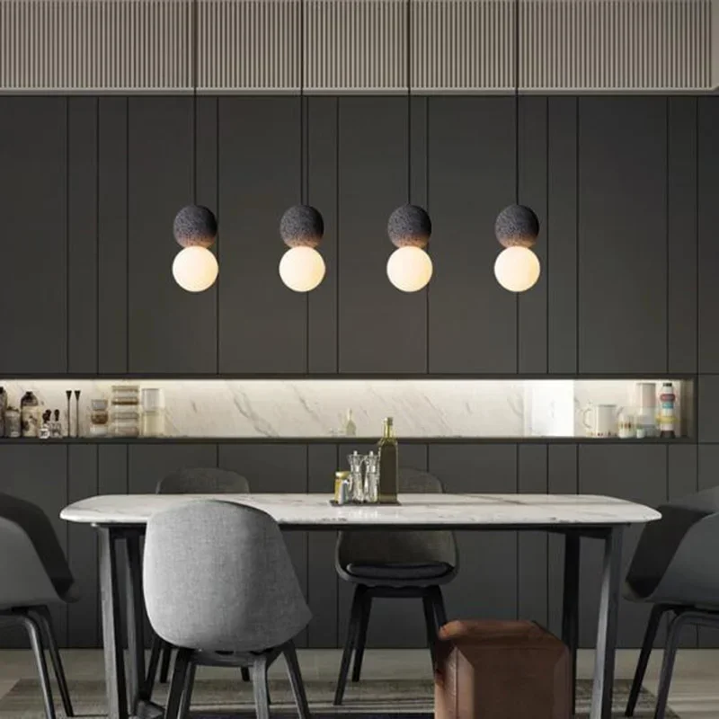 Single Head Cement LED Chandelier Light Pendant Lamp For Ins Kitchen Bedroom Nordic Personality Bar Home Decor Hanging Lamp
Single Head Cement LED Chandelier Light Pendant Lamp For Ins Kitchen Bedroom Nordic Personality Bar Home Decor Hanging Lamp