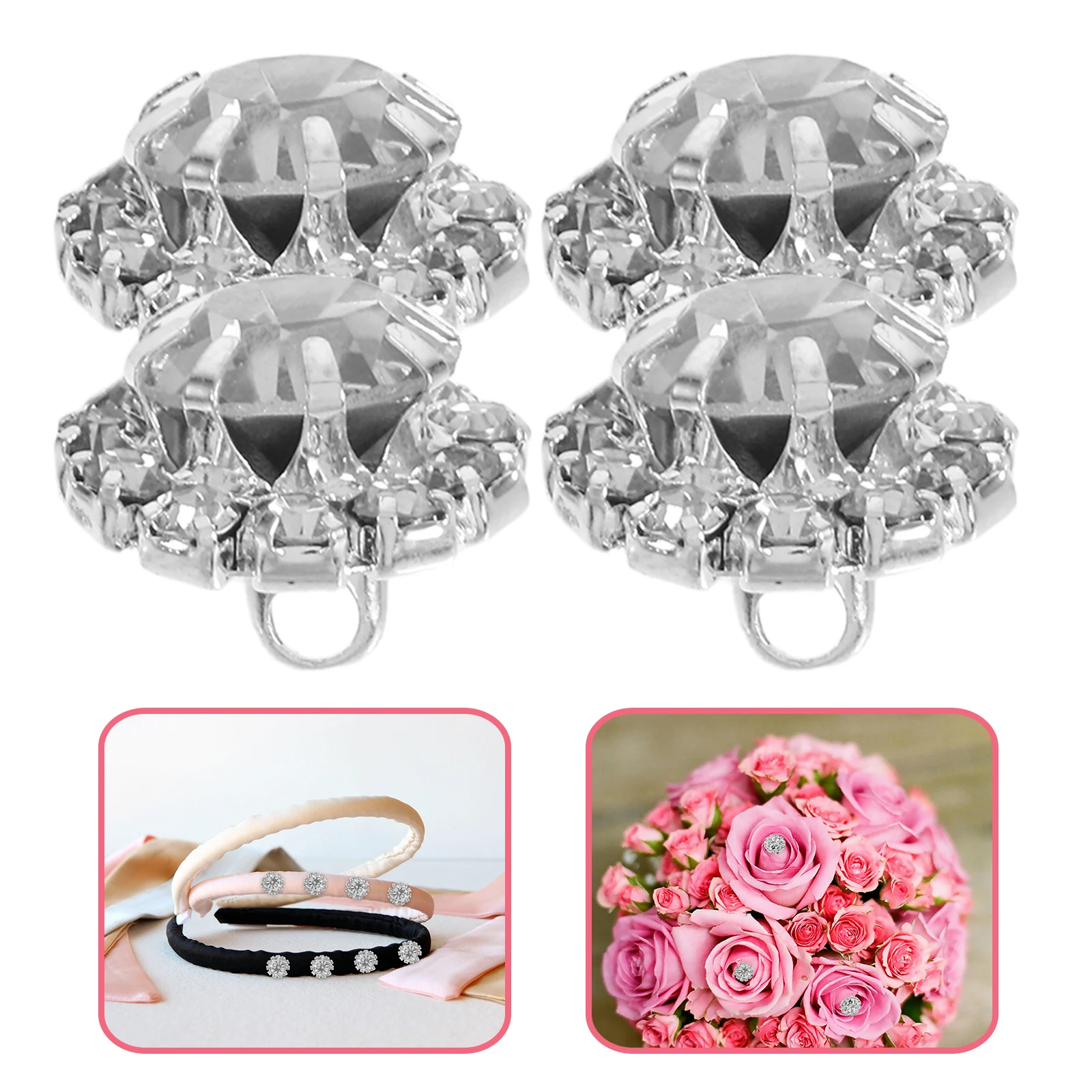 20pcs Rhinestone Clips Wedding Accessories Bridesmaid Headband Bridal Hair Jewelry Crystal Embellishment Hair Charms For Craft
20pcs Rhinestone Clips Wedding Accessories Bridesmaid Headband Bridal Hair Jewelry Crystal Embellishment Hair Charms For Craft