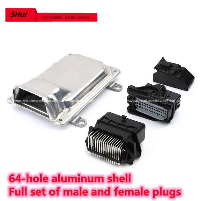 64-hole 64-pin automobile ecu shell 64P aluminum shell connector pin holder controller shell connector
64-hole 64-pin automobile ecu shell 64P aluminum shell connector pin holder controller shell connector