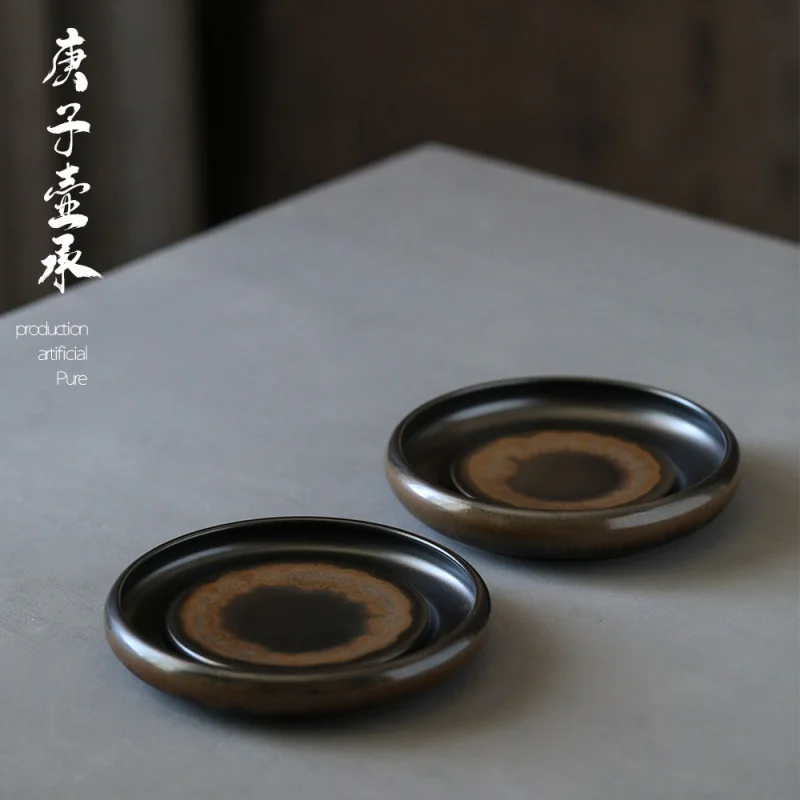 ★Ugyen Black Disc Pot Tray Tea Table round Tea Set Tea Tray Tea Pot Base Chinese Household Ceramic Dry Pour Tea Tray
★Ugyen Black Disc Pot Tray Tea Table round Tea Set Tea Tray Tea Pot Base Chinese Household Ceramic Dry Pour Tea Tray