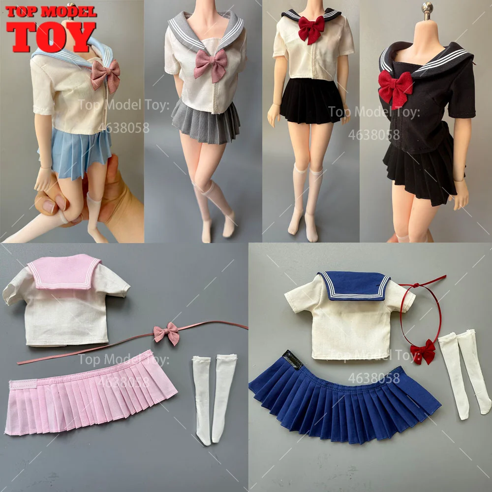 1/6 Scale JK School Uniform Set Top Dress Stockings Tie Clothes Accessory Model for 12'' Female Soldier Action Figure Body Dolls
1/6 Scale JK School Uniform Set Top Dress Stockings Tie Clothes Accessory Model for 12'' Female Soldier Action Figure Body Dolls