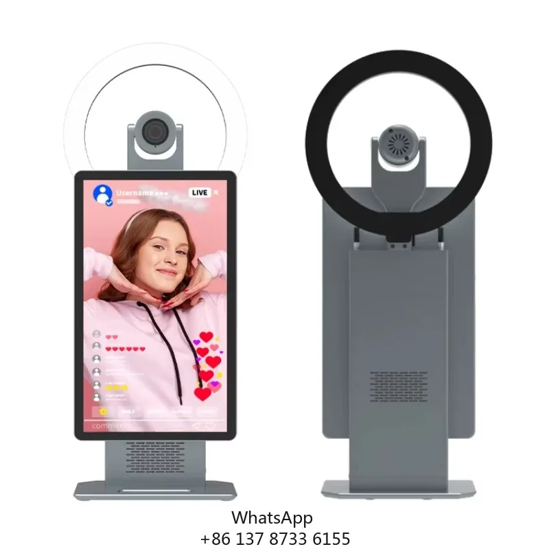 Hot Selling 15.6 Inch Live Streaming Camera For Social Media Livestreaming For Hair Vendor 50mp Camera 4K Screen
Hot Selling 15.6 Inch Live Streaming Camera For Social Media Livestreaming For Hair Vendor 50mp Camera 4K Screen