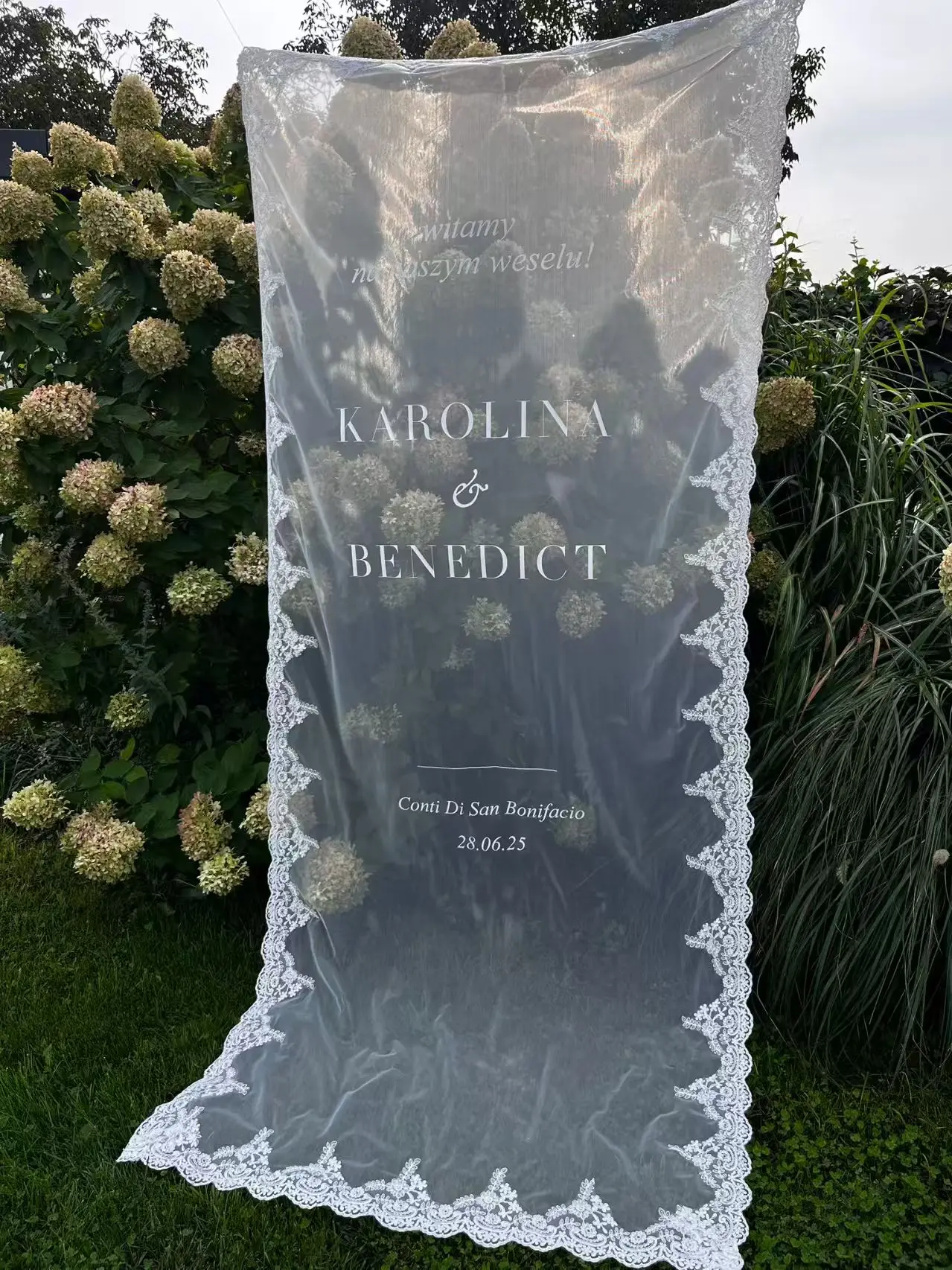 TOPQUEEN Lace Fabric Sign Personalized Wedding Welcome Sign Sheer Fabric Sign Custom Lace-Edged Semi-Transparent Fabric Sign YF
TOPQUEEN Lace Fabric Sign Personalized Wedding Welcome Sign Sheer Fabric Sign Custom Lace-Edged Semi-Transparent Fabric Sign YF