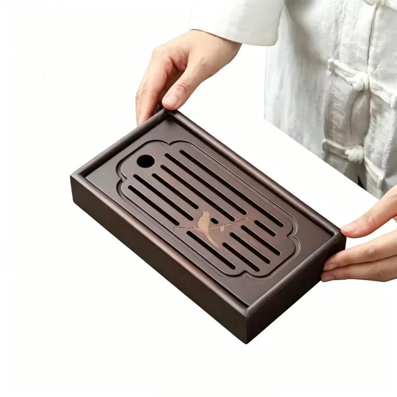 Retro Natural Bamboo Chinese Tea Tray Rectangular Detachable Tea Drainage Board Simple Exquisite Tea Serving Tray Room
Retro Natural Bamboo Chinese Tea Tray Rectangular Detachable Tea Drainage Board Simple Exquisite Tea Serving Tray Room