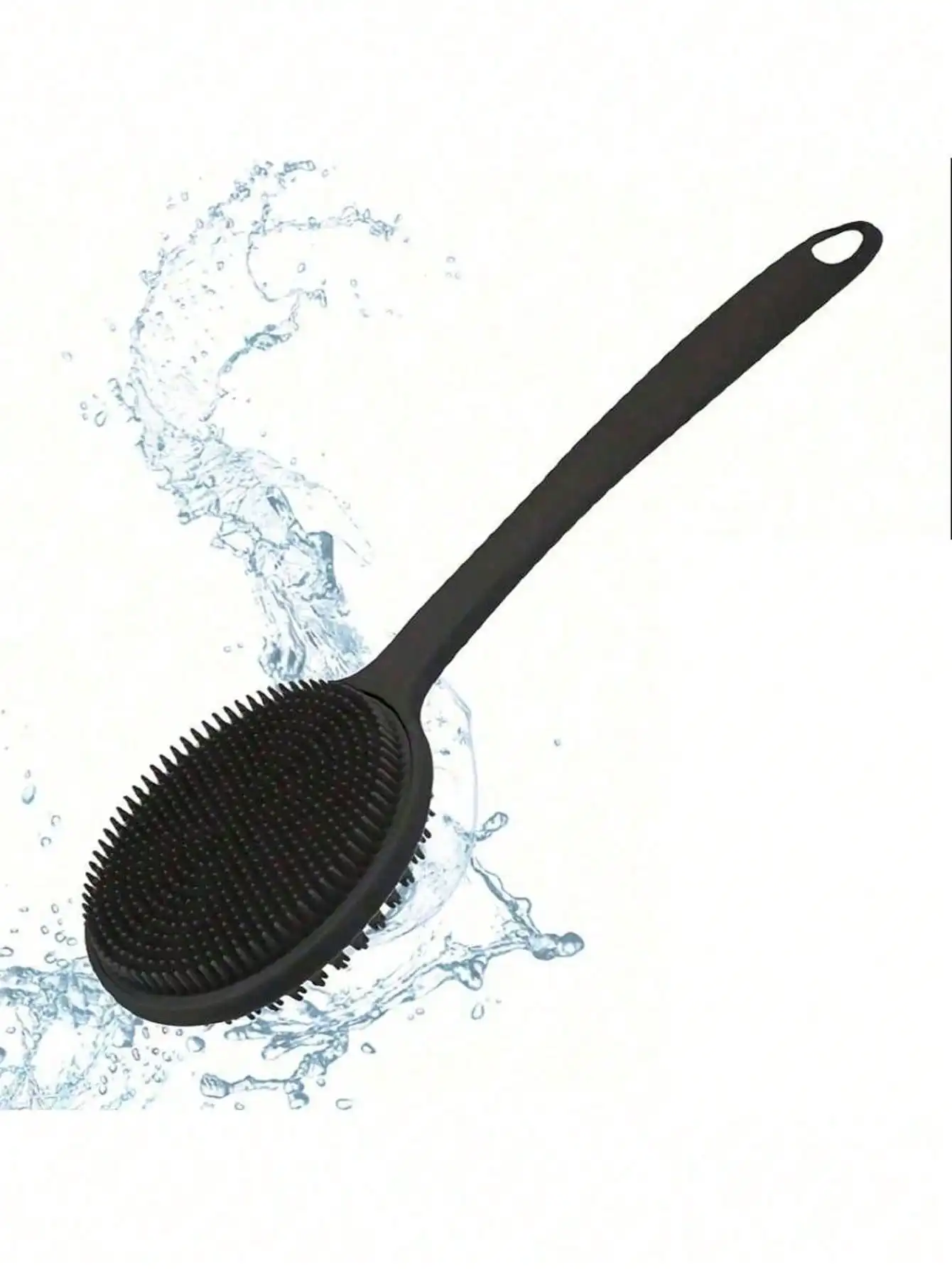 1pc Double-Sided Silicone Body Brush - Exfoliating Scrubber, Massage For Soft Skin, Cleanse Shower Back, Spa Experience
1pc Double-Sided Silicone Body Brush - Exfoliating Scrubber, Massage For Soft Skin, Cleanse Shower Back, Spa Experience