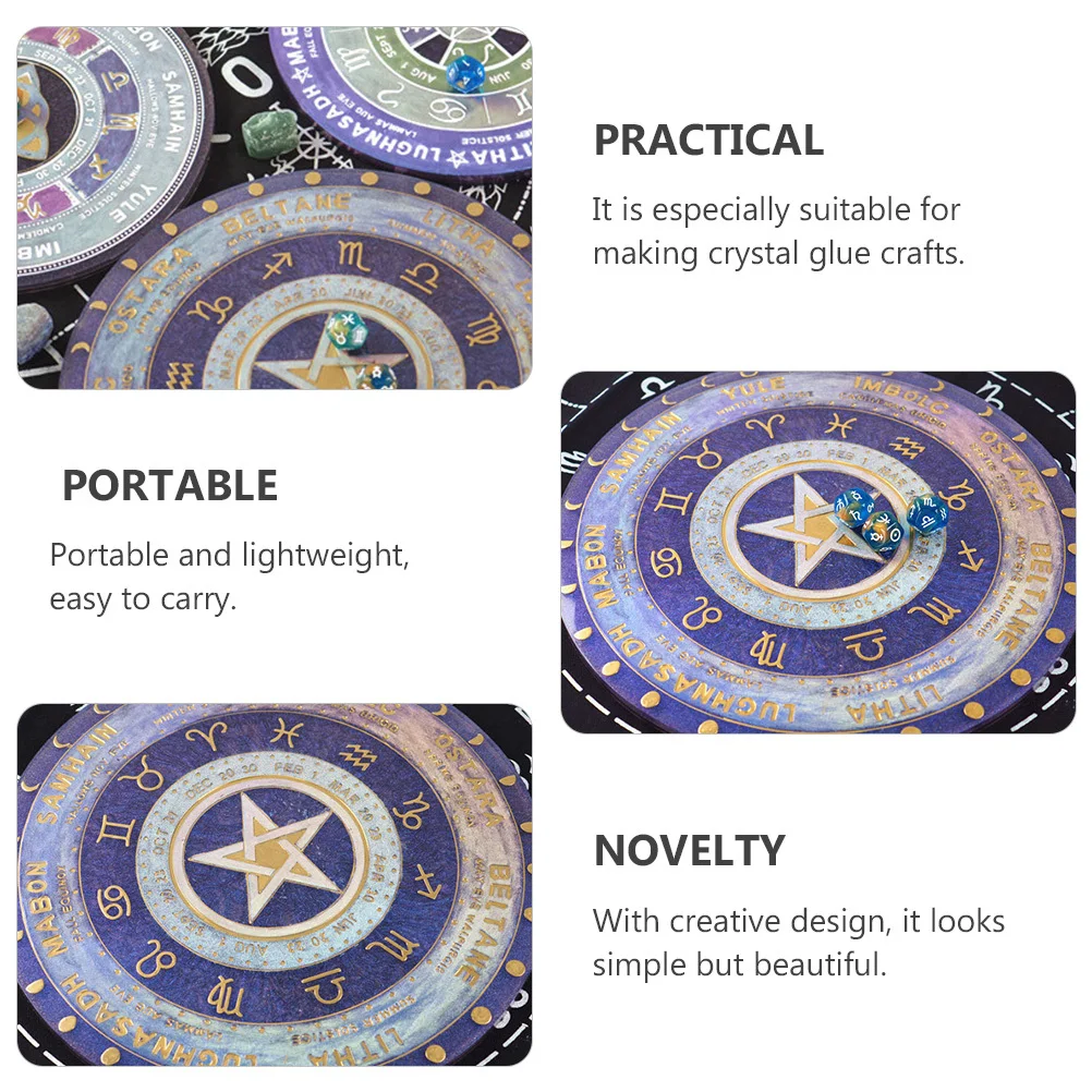 Tray Silicone Mould Creative Divination Mirror Shape DIY Mold for Crystal Epoxy Crafts Simple Resin Mold Lightweight
Tray Silicone Mould Creative Divination Mirror Shape DIY Mold for Crystal Epoxy Crafts Simple Resin Mold Lightweight