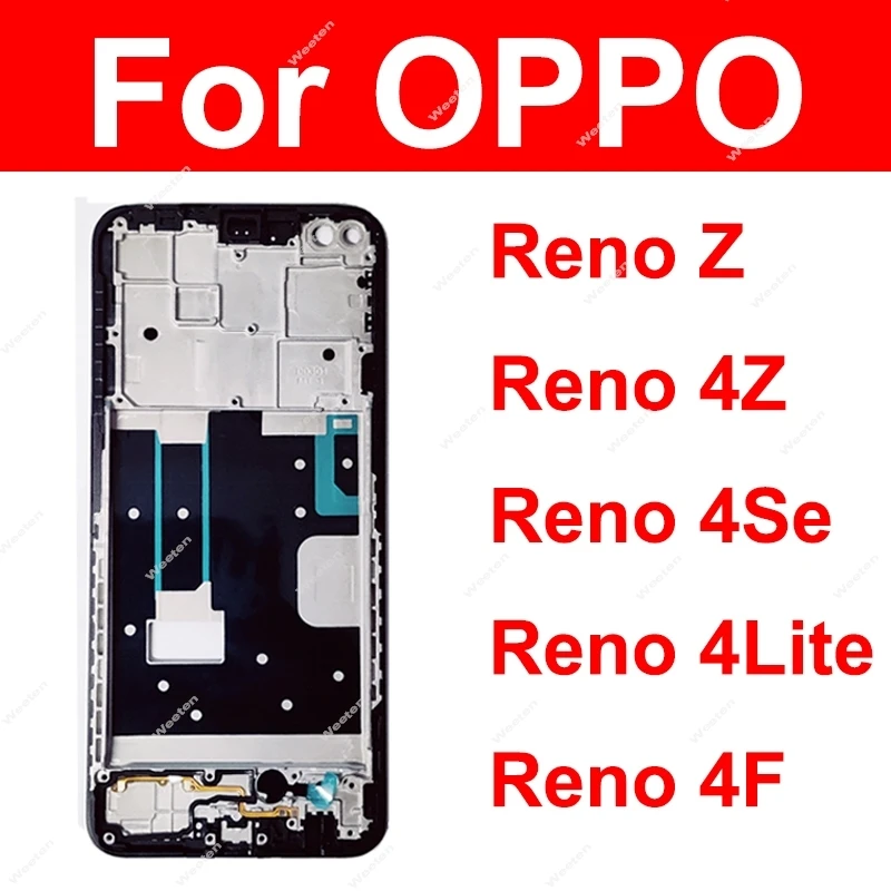 Для OPPO Reno Z 4 Lite 4F 4Z 4Se Средний корпус ЖК-дисплея Передняя рамка Средняя крышка Держатель передней панели ЖК-дисплея Детали рамки
Для OPPO Reno Z 4 Lite 4F 4Z 4Se Средний корпус ЖК-дисплея Передняя рамка Средняя крышка Держатель передней панели ЖК-дисплея Детали рамки