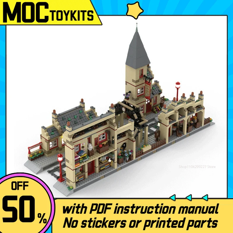 1395PCS Movie Model Moc Building Bricks Hogsmeader Station Extension Technology Modular Christmas Gifts Toys DIY Sets Assembly
1395PCS Movie Model Moc Building Bricks Hogsmeader Station Extension Technology Modular Christmas Gifts Toys DIY Sets Assembly