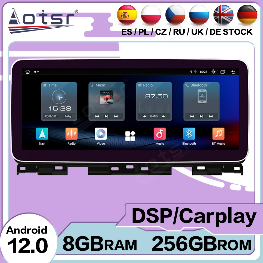 12,3 дюймовый мультимедийный Android 11 плеер для Kia K3-Certo 2018 2019 2020 GPS автомобильное радио Coche с Bluetooth-приемником IPS головное устройство
12,3 дюймовый мультимедийный Android 11 плеер для Kia K3-Certo 2018 2019 2020 GPS автомобильное радио Coche с Bluetooth-приемником IPS головное устройство
